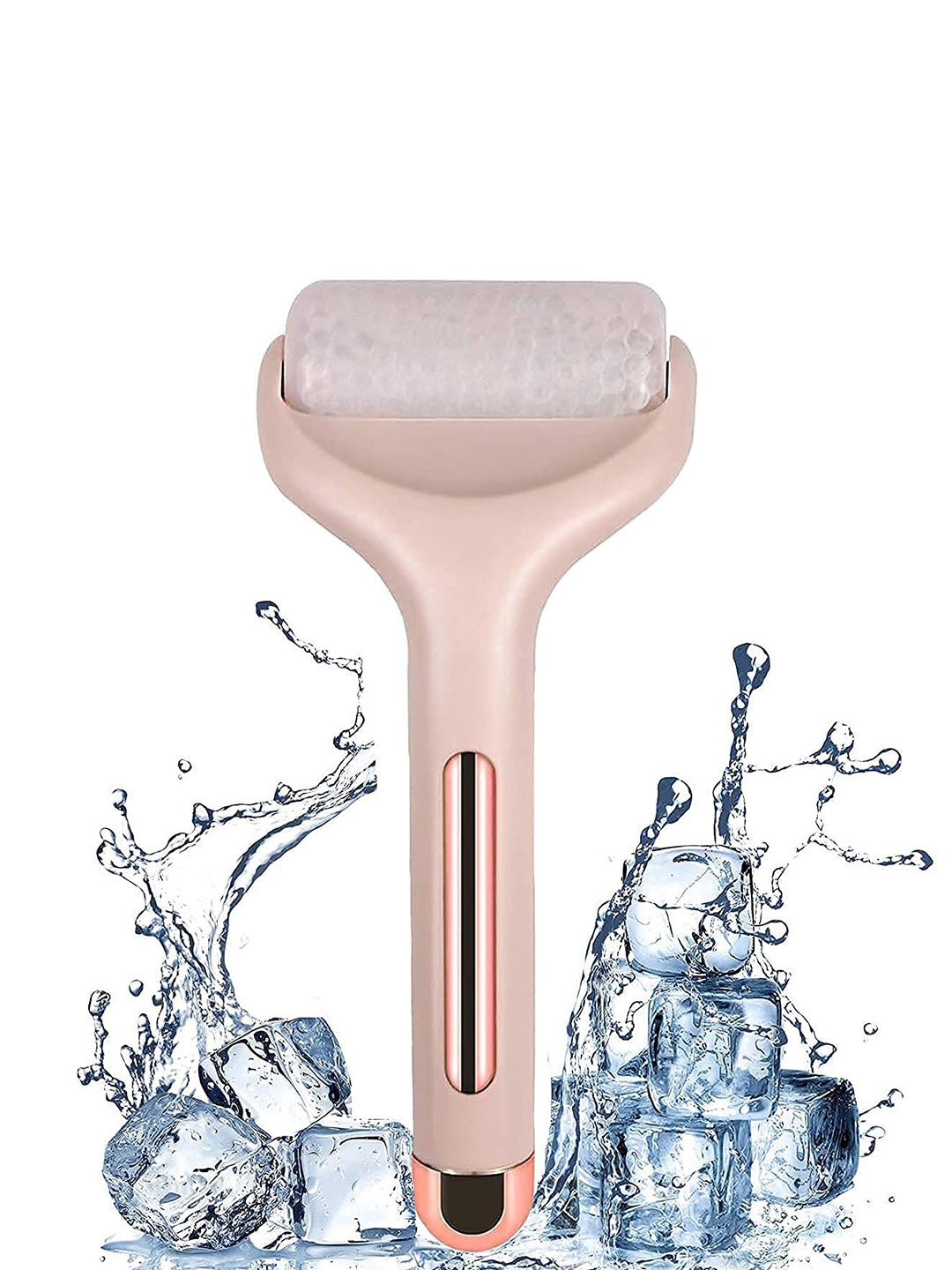 

KAZARMAA Ice Face Massager For De-Puffing & Pore Tightening, Nude