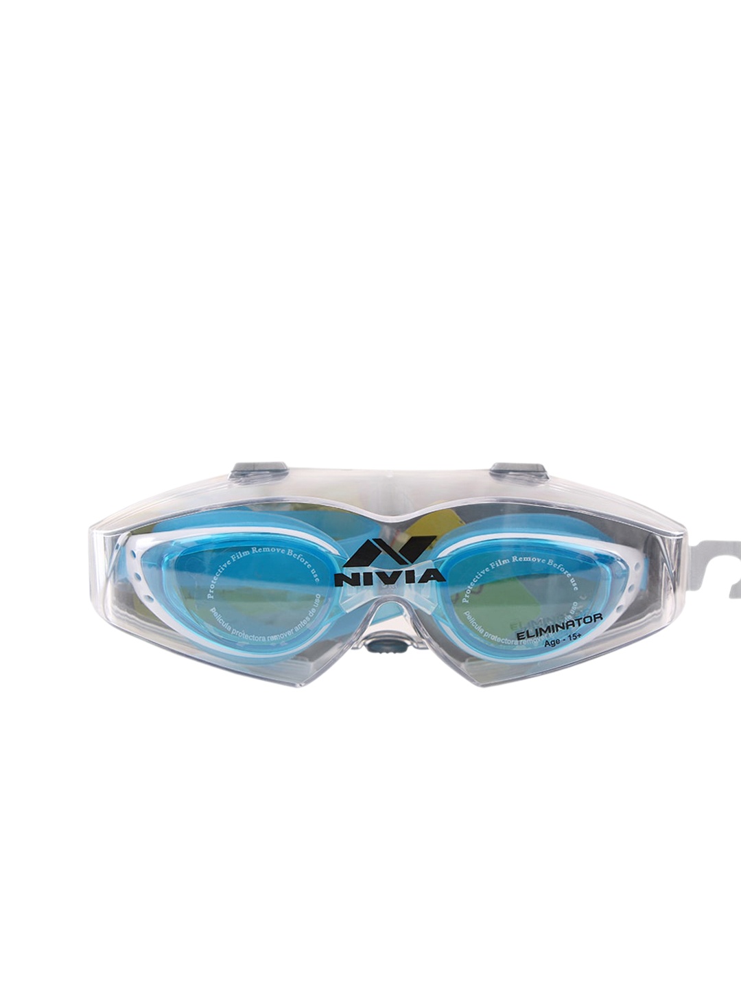 

NIVIA Unisex Anti-Fog Swimwear Goggles, Blue