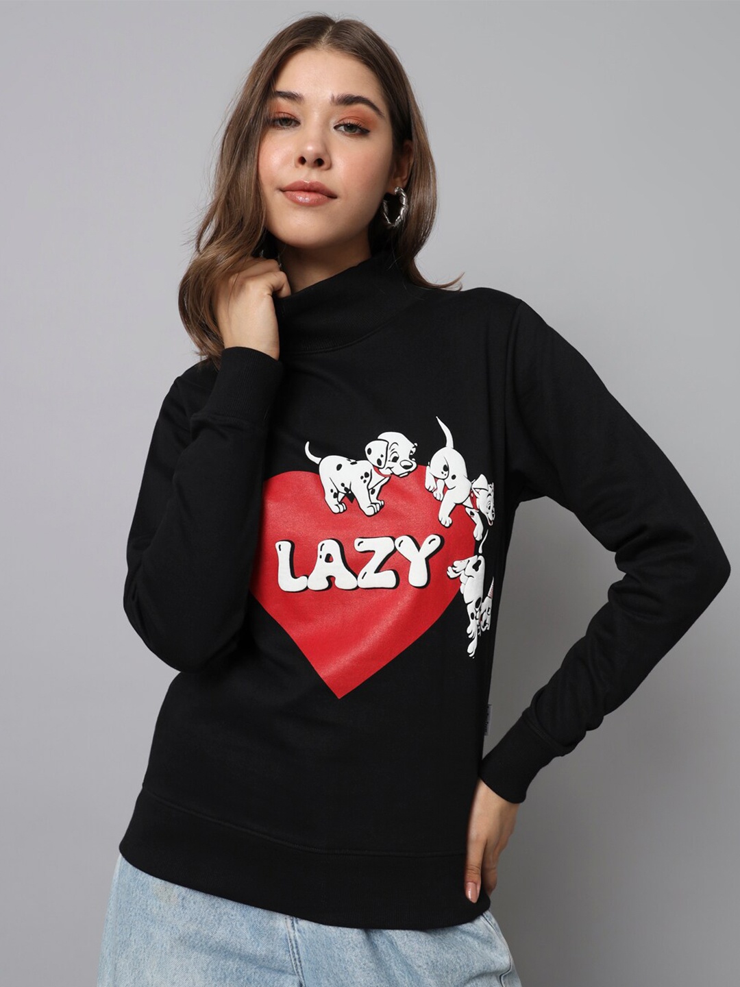 

The Dry State Printed Fleece Pullover Sweatshirt, Black