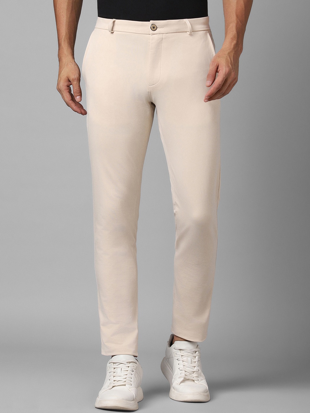 

Louis Philippe Sport Slim Fit Regular Trousers, Beige