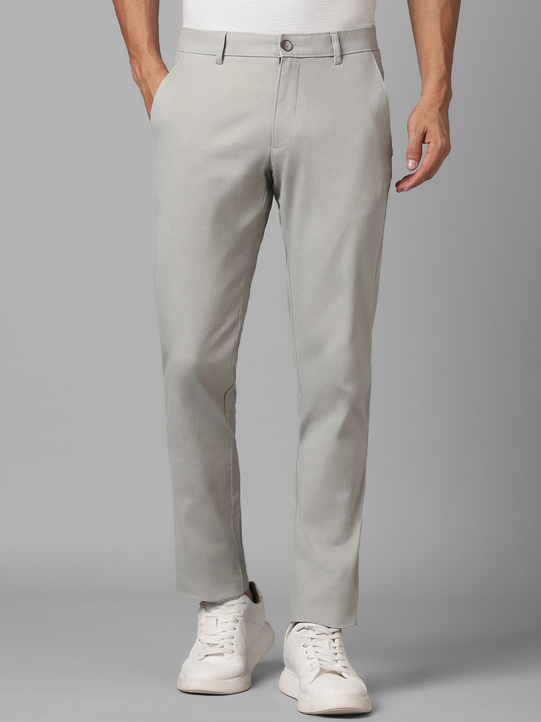 

Louis Philippe Sport Men Grey Slim Fit Trousers