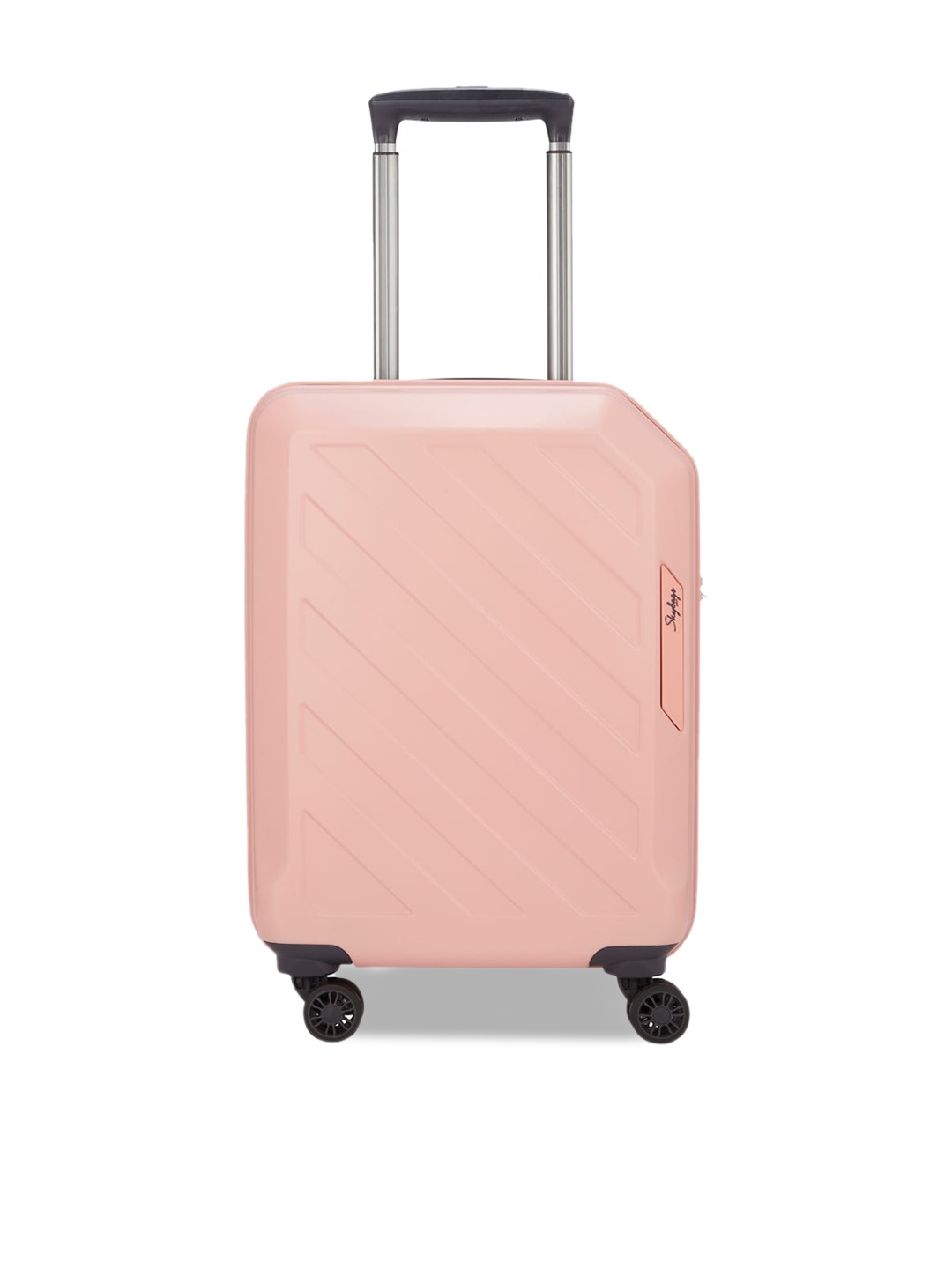 

Skybags Jerrycan Textured Hard-Sided Cabin Trolley Bag - 55.0 L, Coral