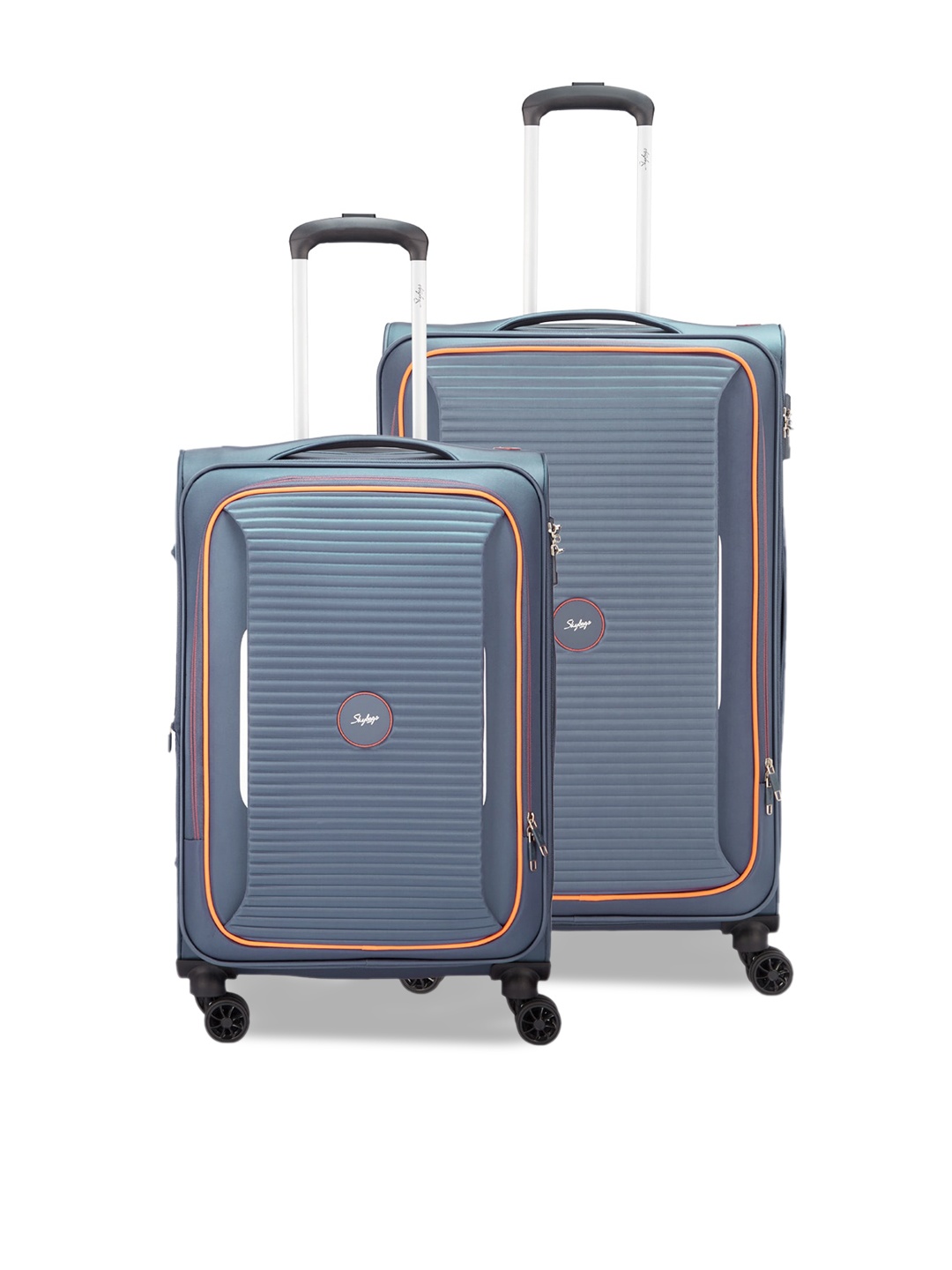 

Skybags Chrysal Set of 2 Soft-Sided Check-in Trolley Bags - 143.0 L, Blue