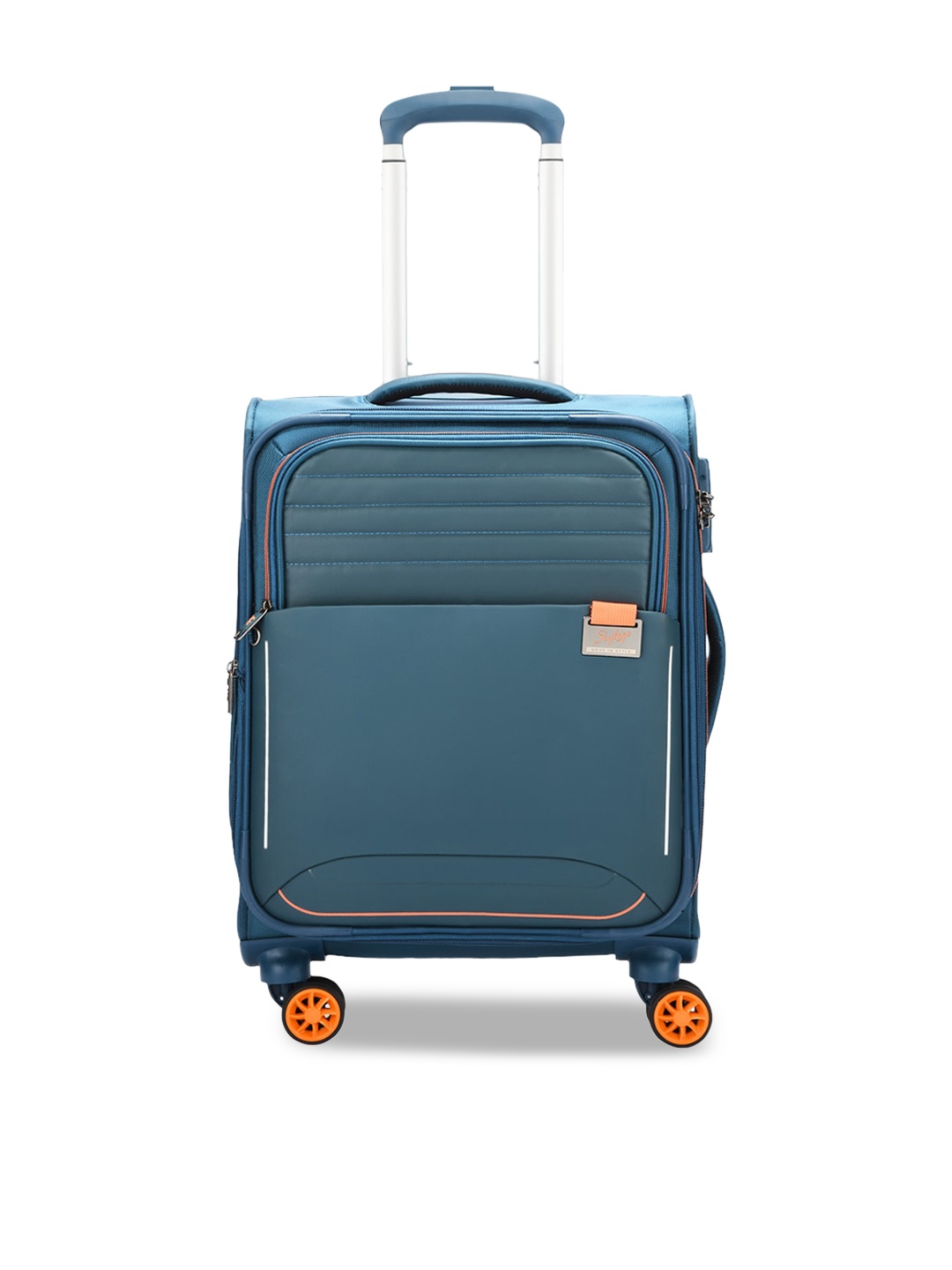 

Skybags Soft-Sided Cabin Trolley Suitcase-55.0 L, Blue