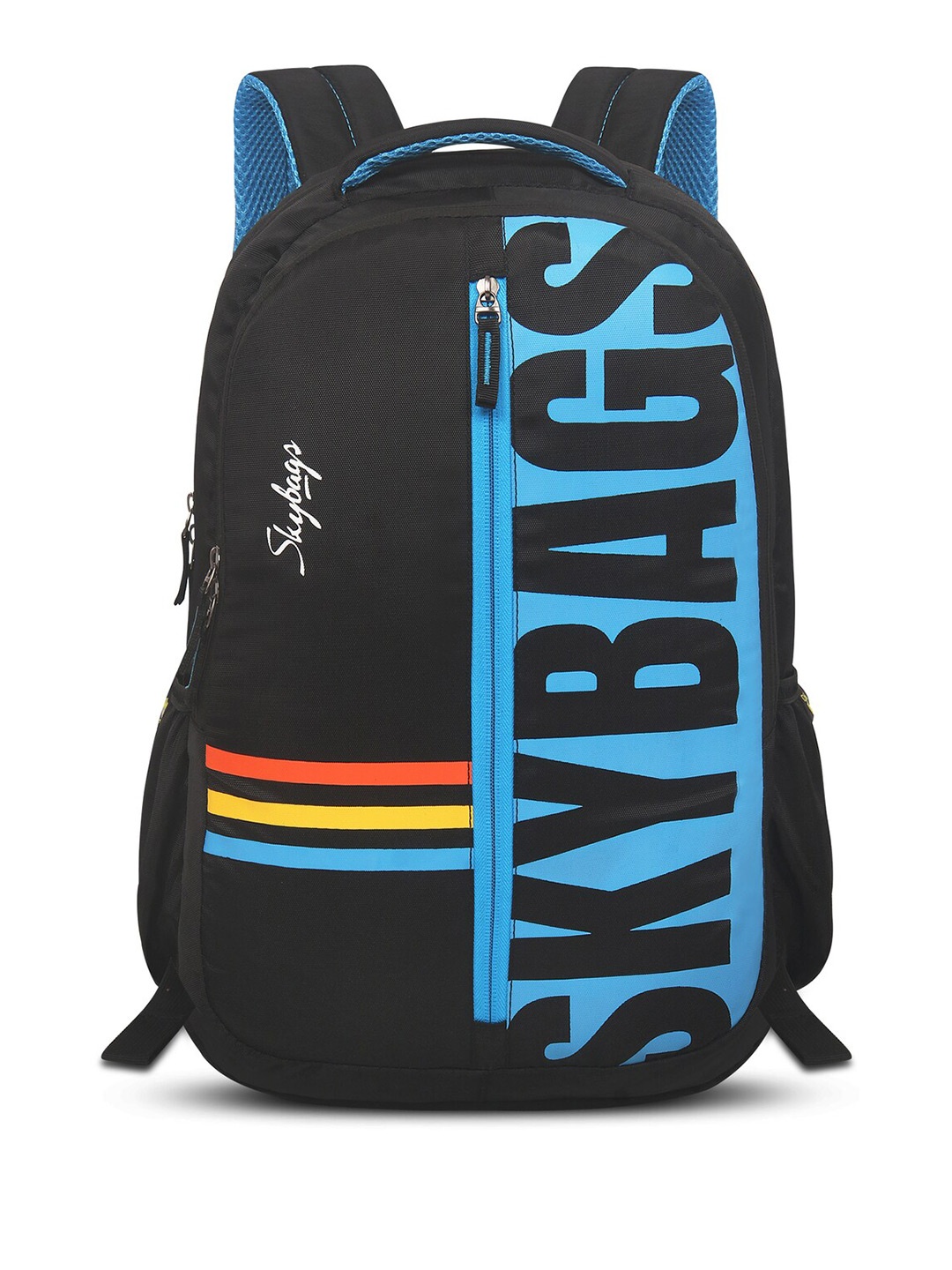 

Skybags Unisex Brand Logo 16 Inch Laptop Backpack, Black