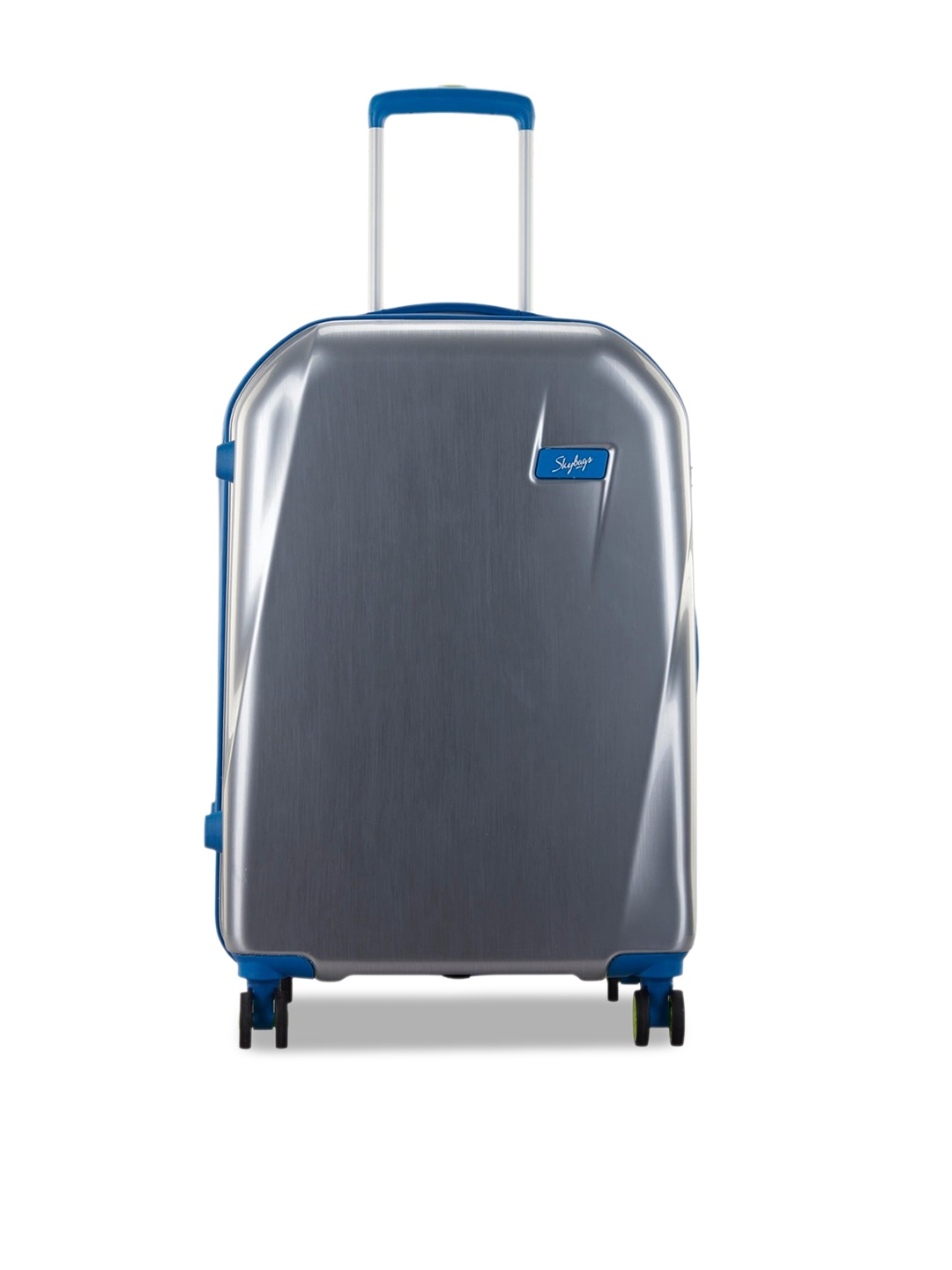 

Skybags Hard-Sided Medium Trolley Bag-67.0 L, Silver
