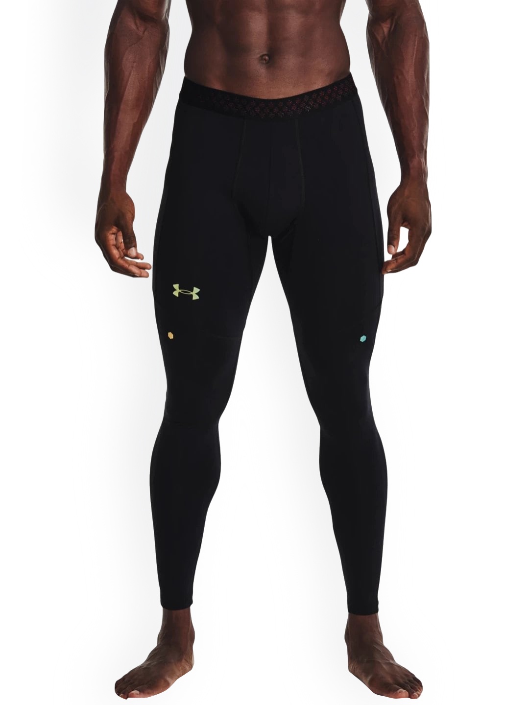 

UNDER ARMOUR Men SmartForm Rush Ankle Length Tights, Black