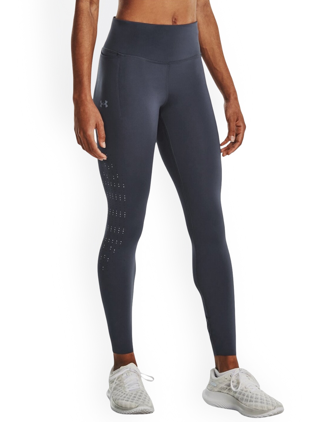 

UNDER ARMOUR Fly Fast Elite Ankle Length Tights, Grey
