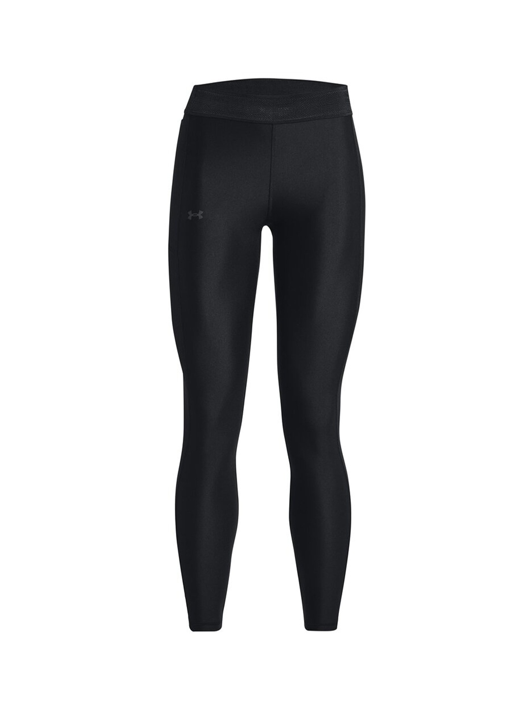 

UNDER ARMOUR Branded Waistband Training or Gym Tights, Black