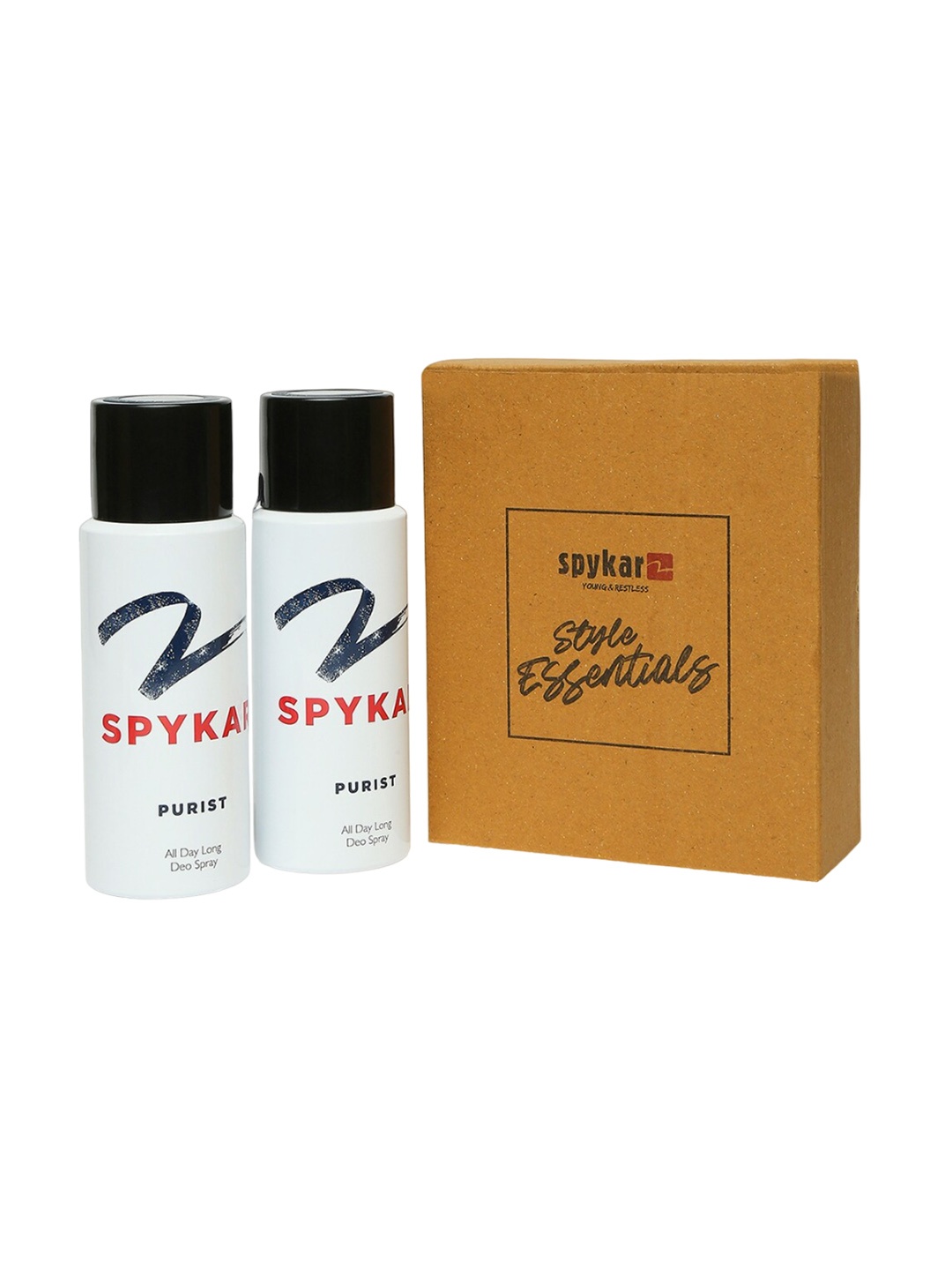 

SPYKAR Purist Set Of 2 Deo Spray - 150ml (100g)Each, White