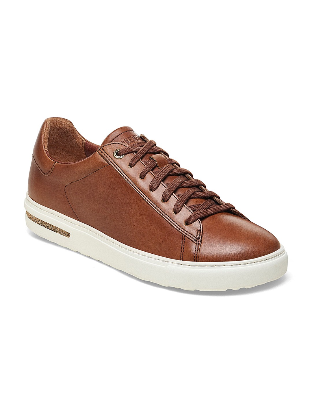 

Birkenstock Bend Low Cognac Regular Width Natural Leather Sneakers, Brown