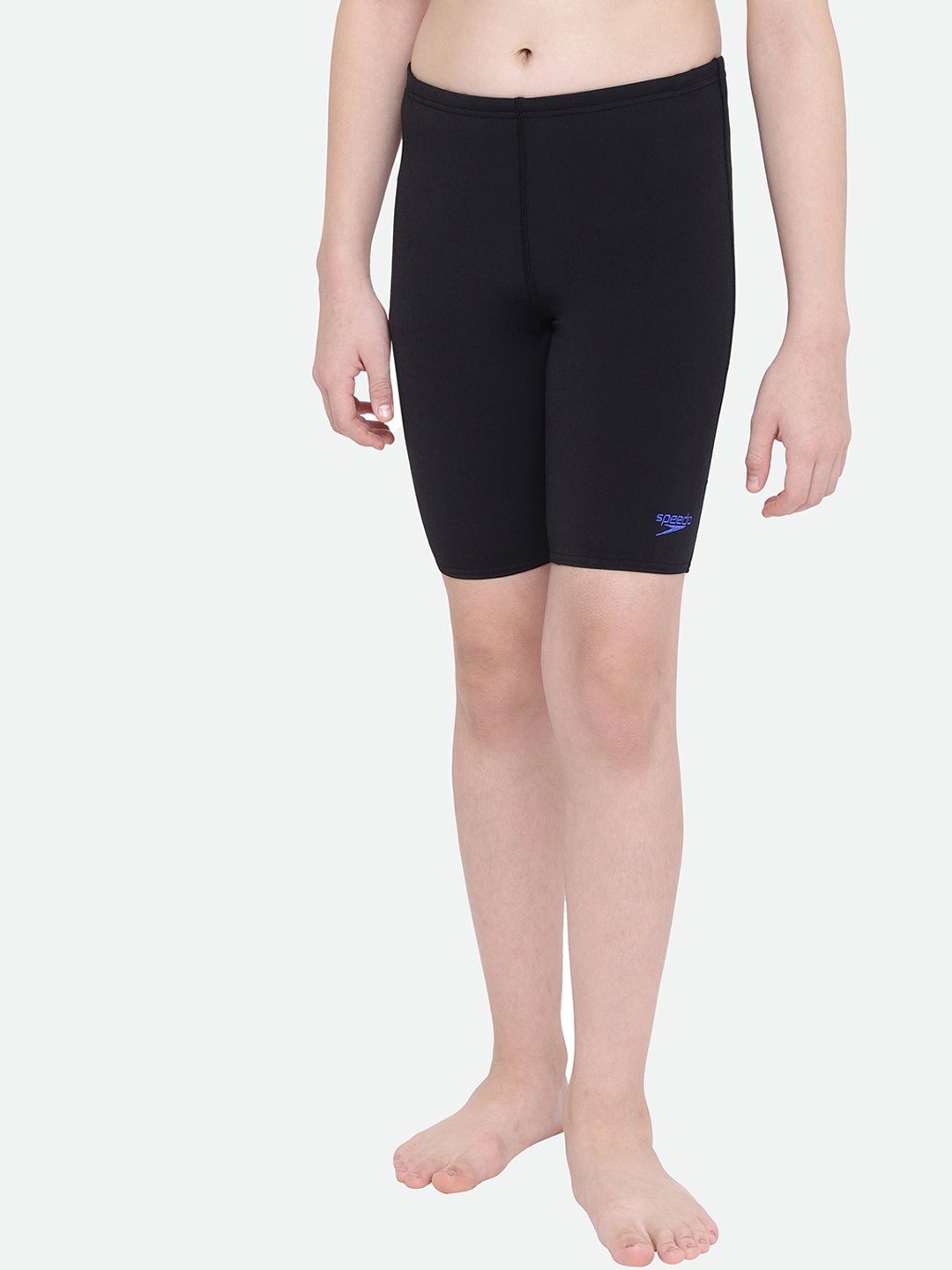 

Speedo Boys Endurance Plus Chlorine Resistant UPF 40 Essential Jammer, Black
