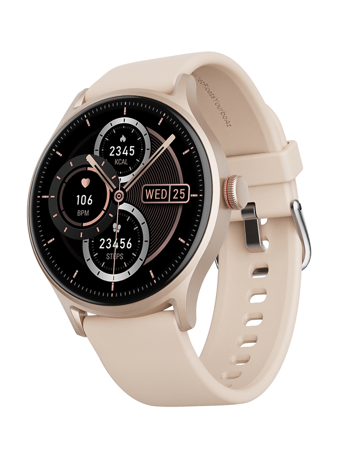 

boAt Lunar Mirage 1.52" HD Display Smartwatch, Nude