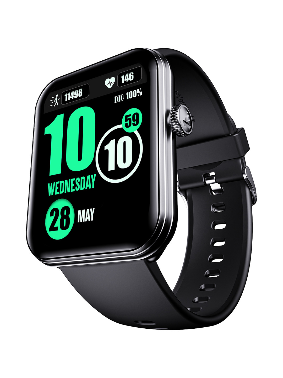 

boAt Black Storm Plus 1.78" AMOLED Display Smart Watch