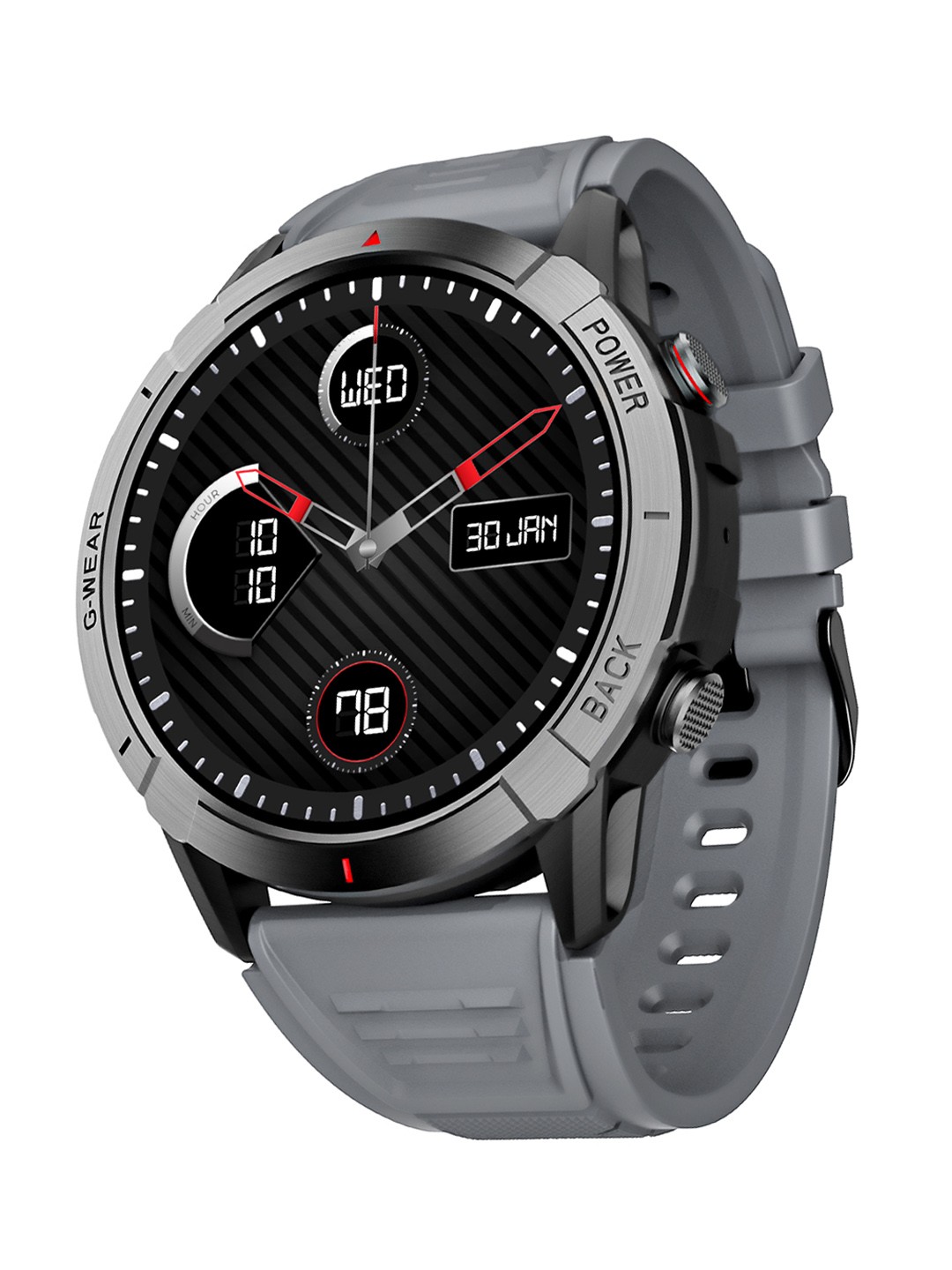 

boAt Lunar Fit 1.43" Amoled Display Smart Watch, Grey