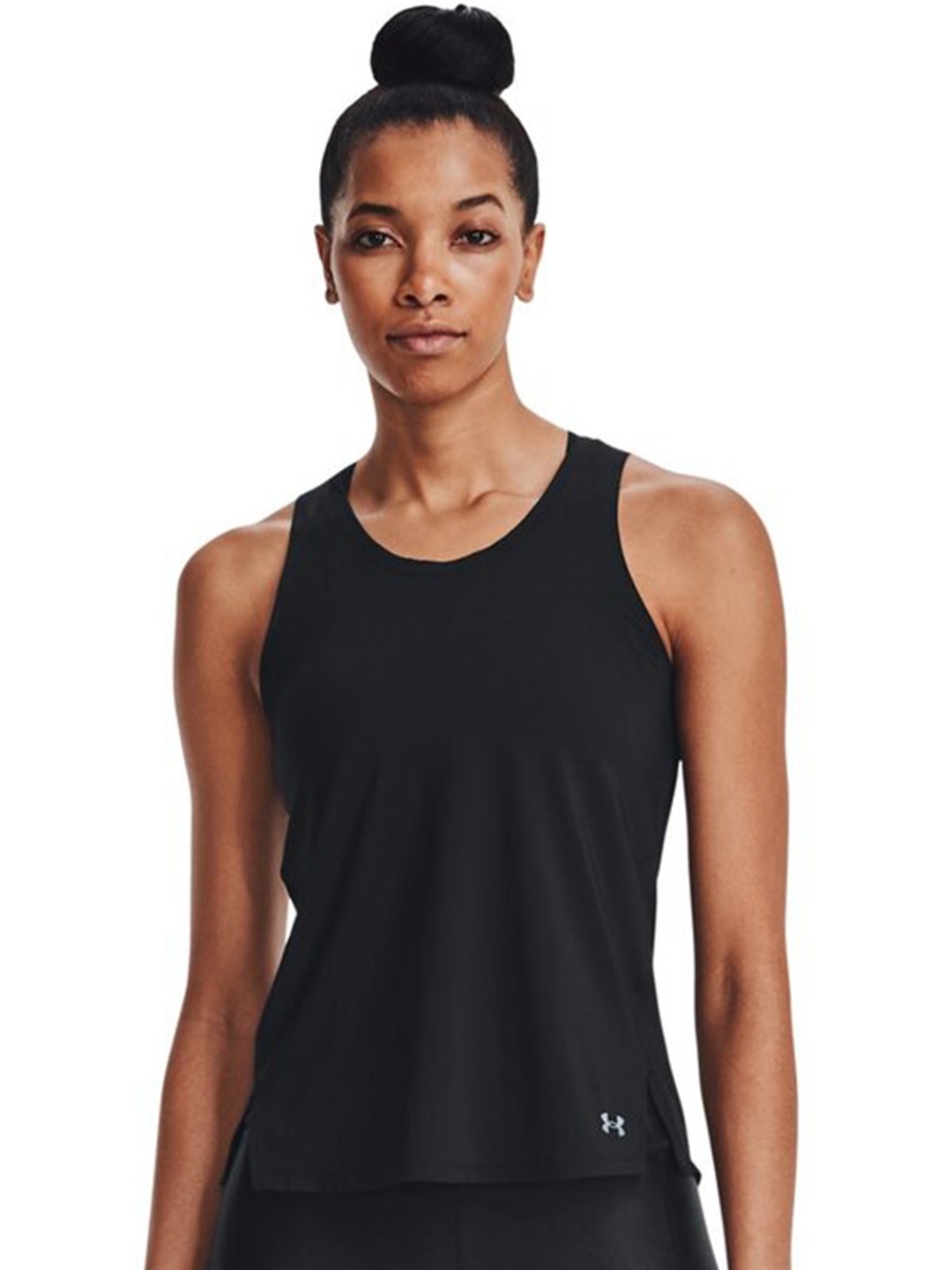 

UNDER ARMOUR Round Neck Slim-Fit T-Shirt, Black