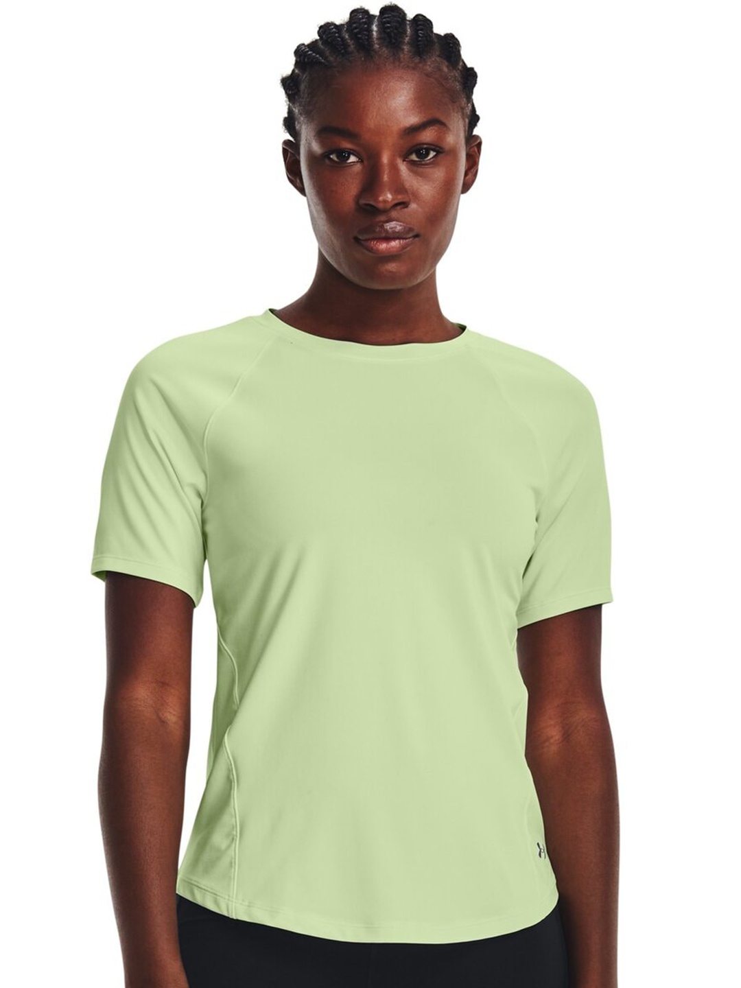 

UNDER ARMOUR Round Neck Slim-Fit T-Shirt, Green