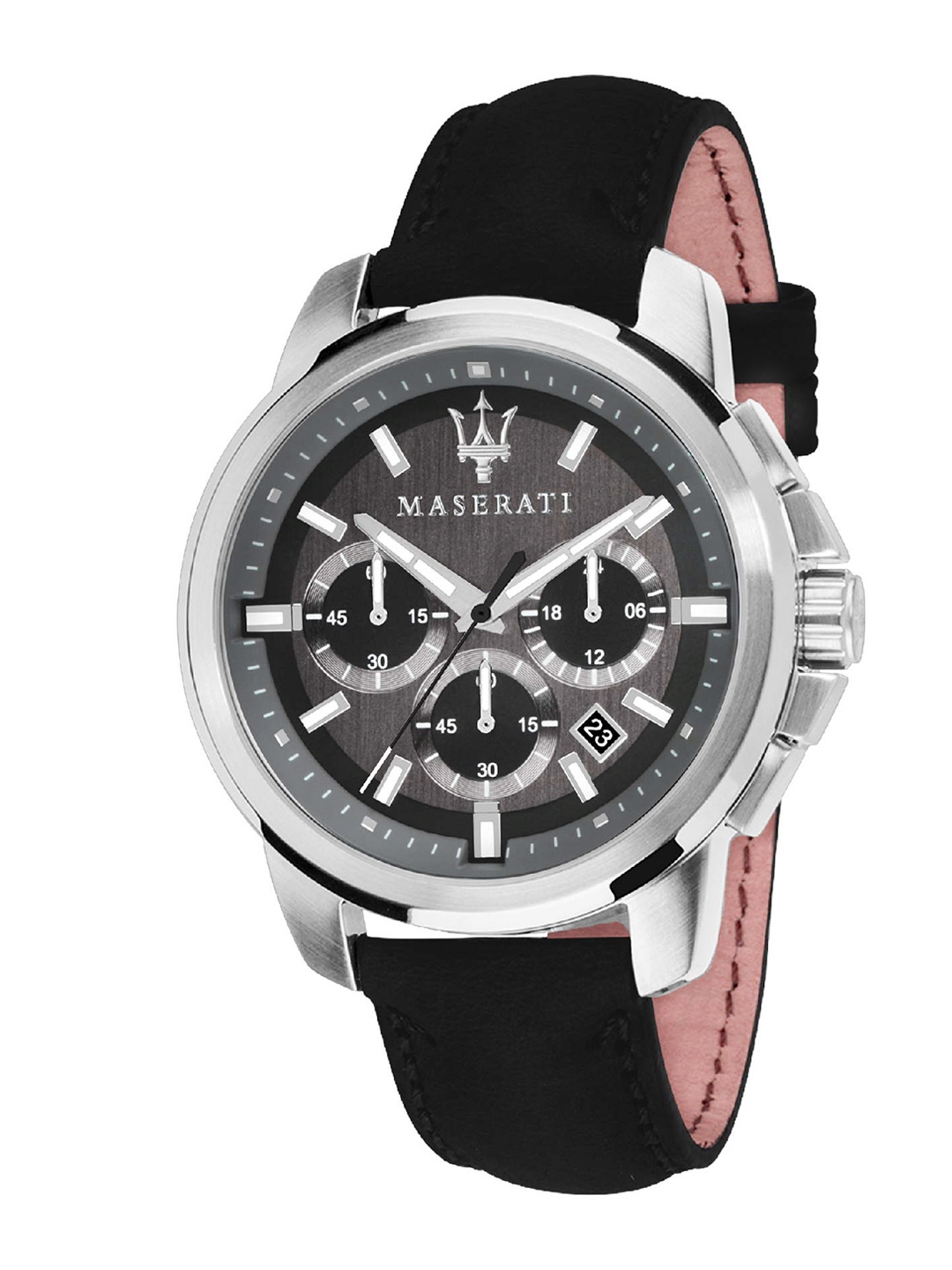 

Maserati Men Grey Melange Analogue Watch