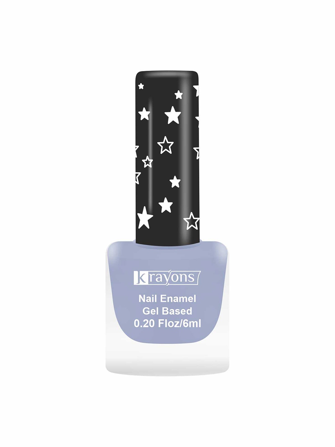 

krayons Super Matte Finish Long Lasting Nail Enamel - 6ml - Ice Matte SM19, Blue