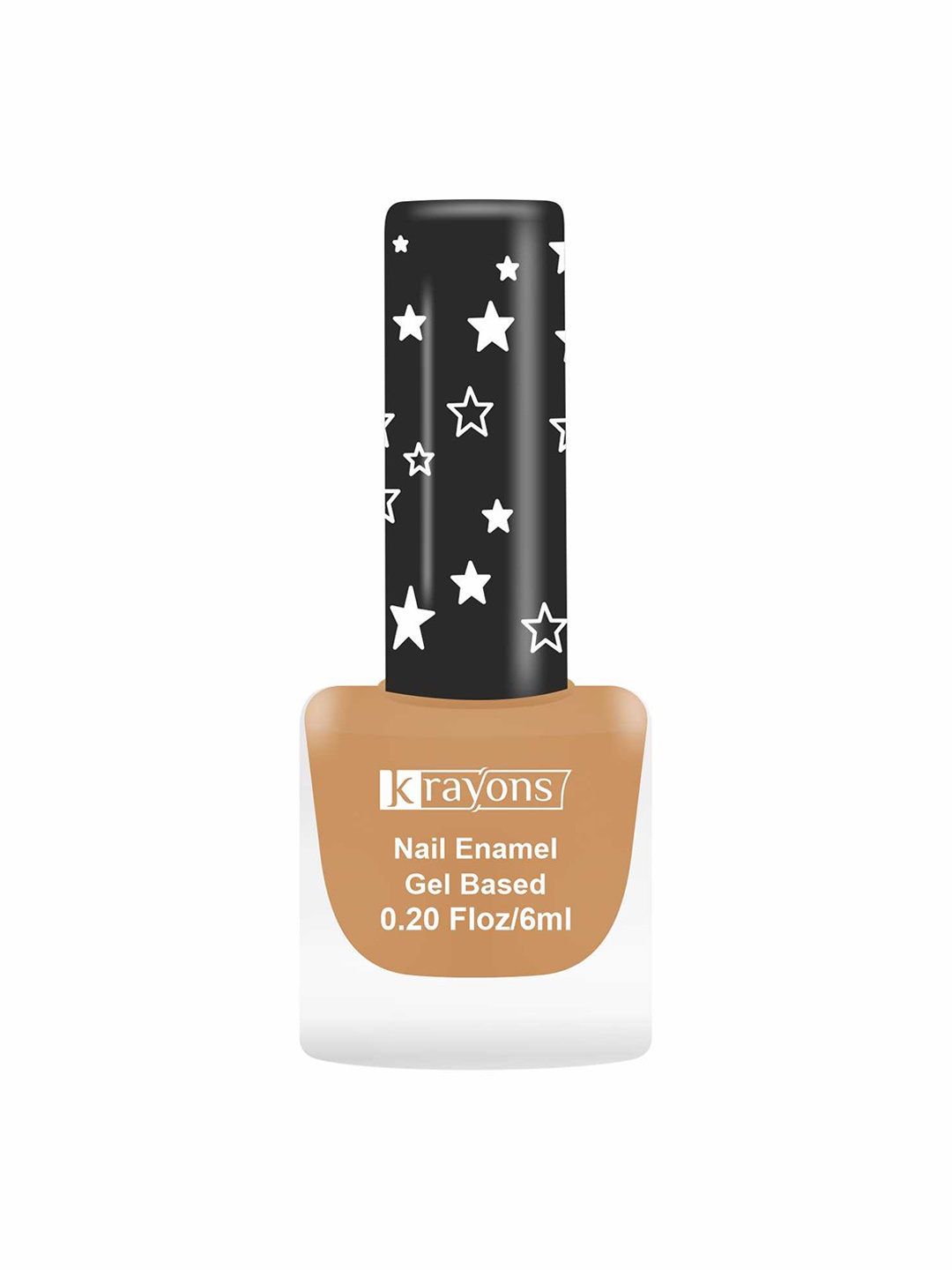 

krayons Super Matte Finish Long Lasting Nail Enamel - 6ml - Golden Matte SM14, Gold