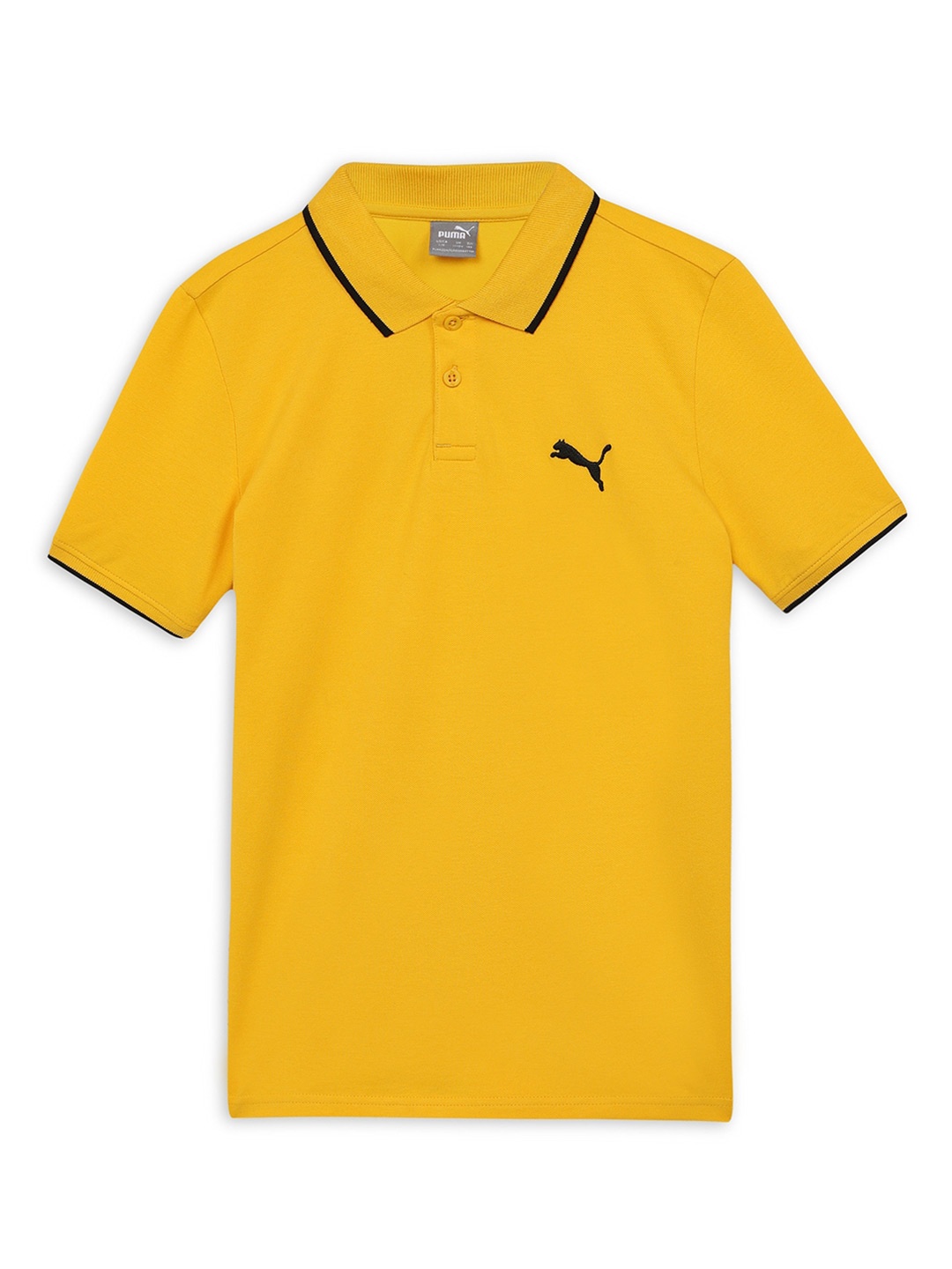 

Puma Boys Polo Collar Tshirt, Yellow