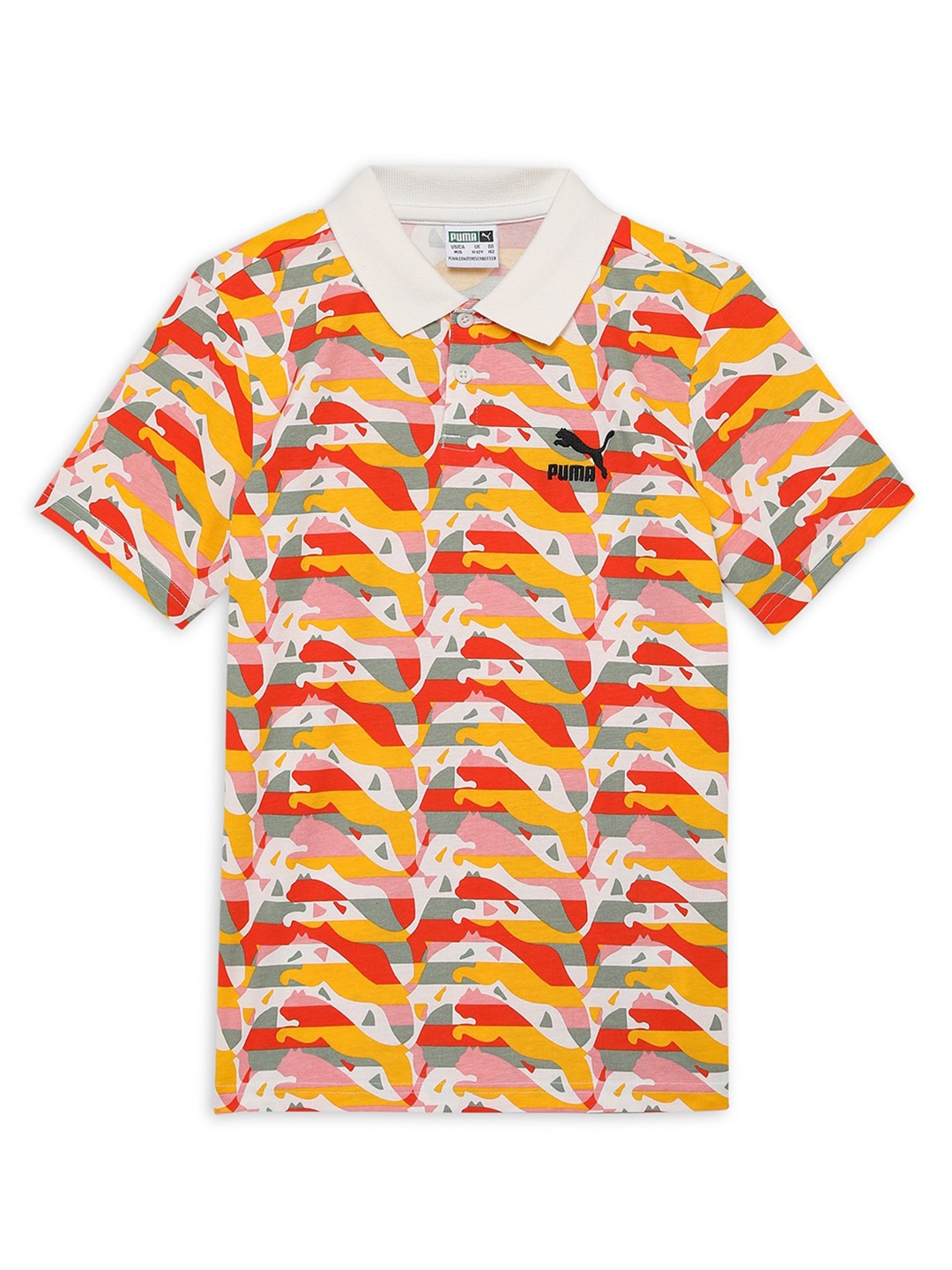 

Puma Worldwide Boys Printed T-Shirt, Orange
