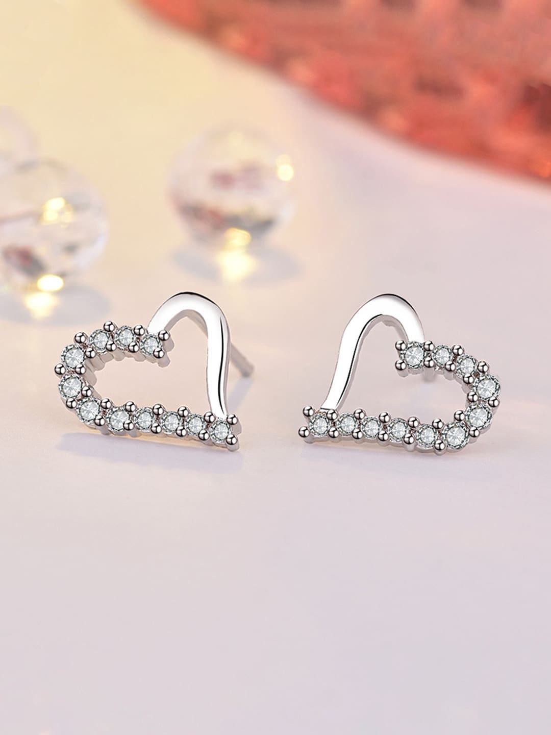 

Jewels Galaxy Silver-Toned Contemporary Studs Earrings