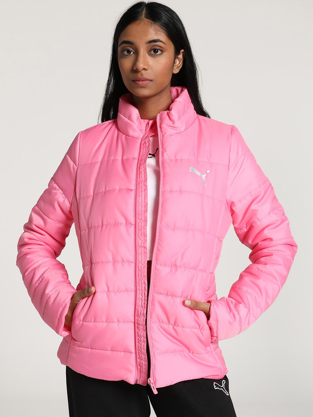 

Puma Lightweight Padded Jacket, Pink