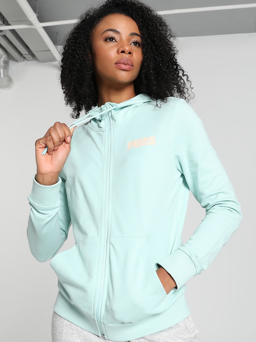 

Puma Graphic HD Sweat Jacket, Blue