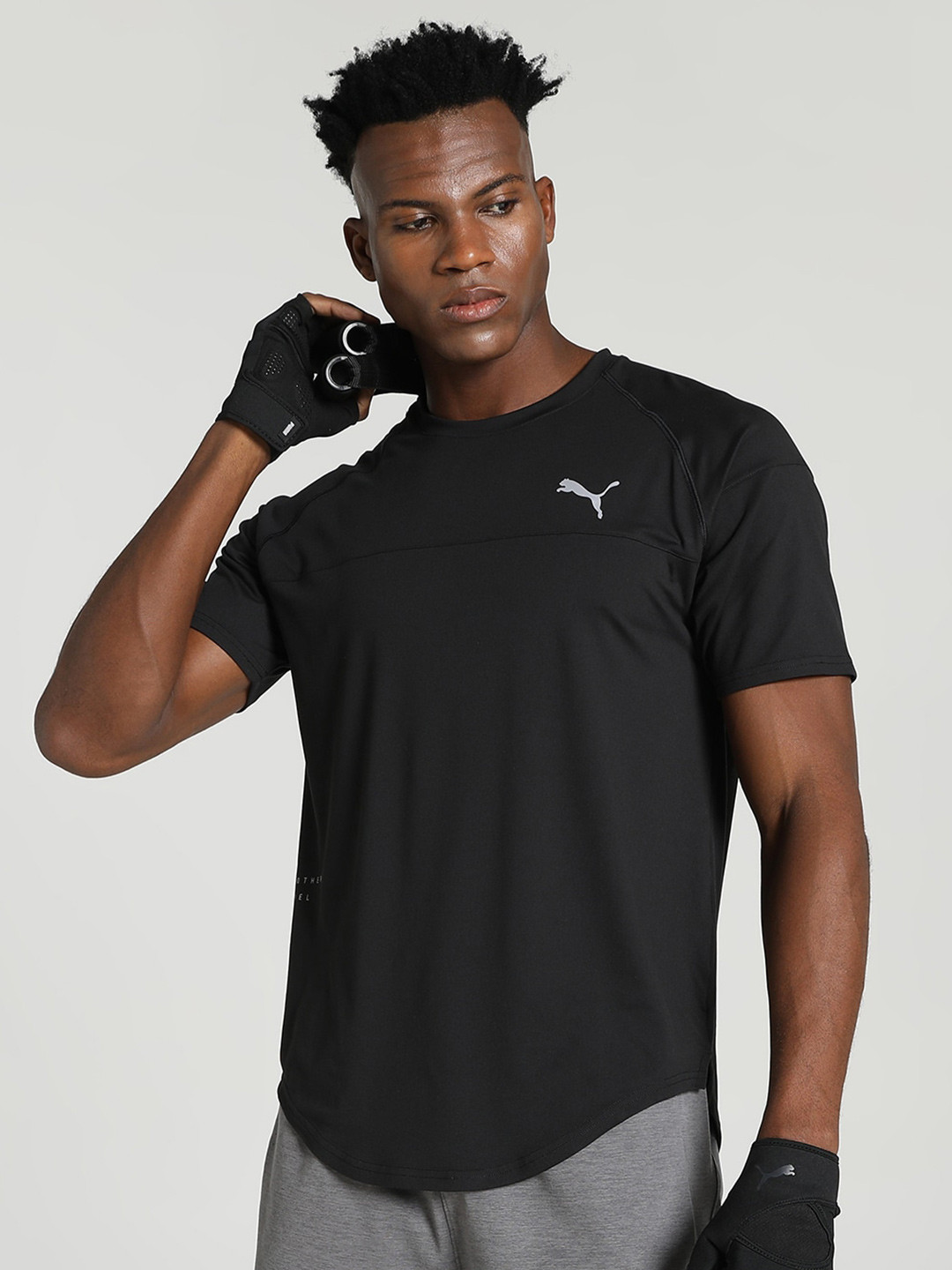 

Puma Train Cloudspun Training Printed T-Shirt, Black