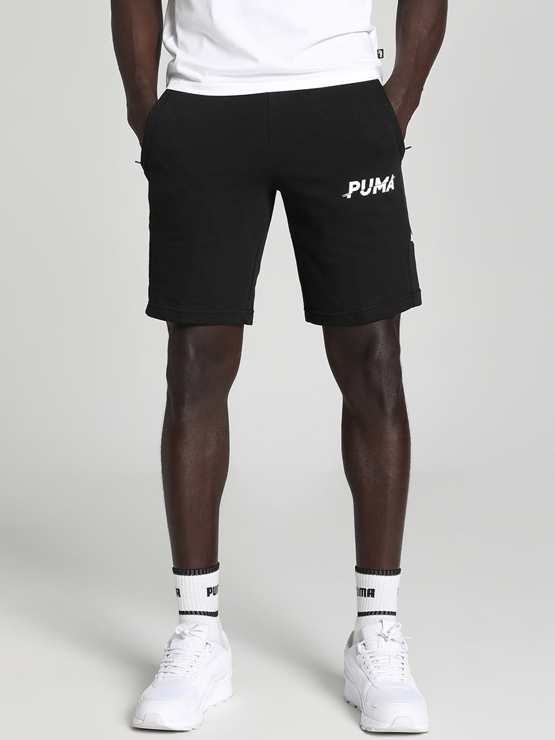 

Puma MODERN SPORTS Men Cotton Shorts, Black