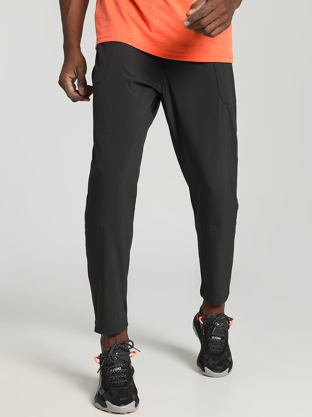 

Puma Men Running Track Pants, Black