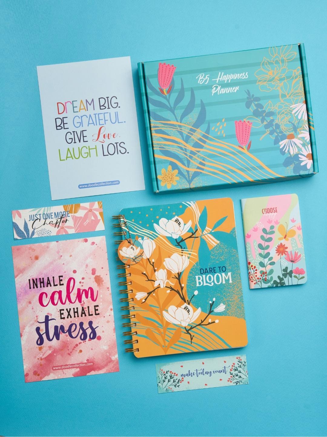 

Doodle B5 Happiness Planner Kit, Blue