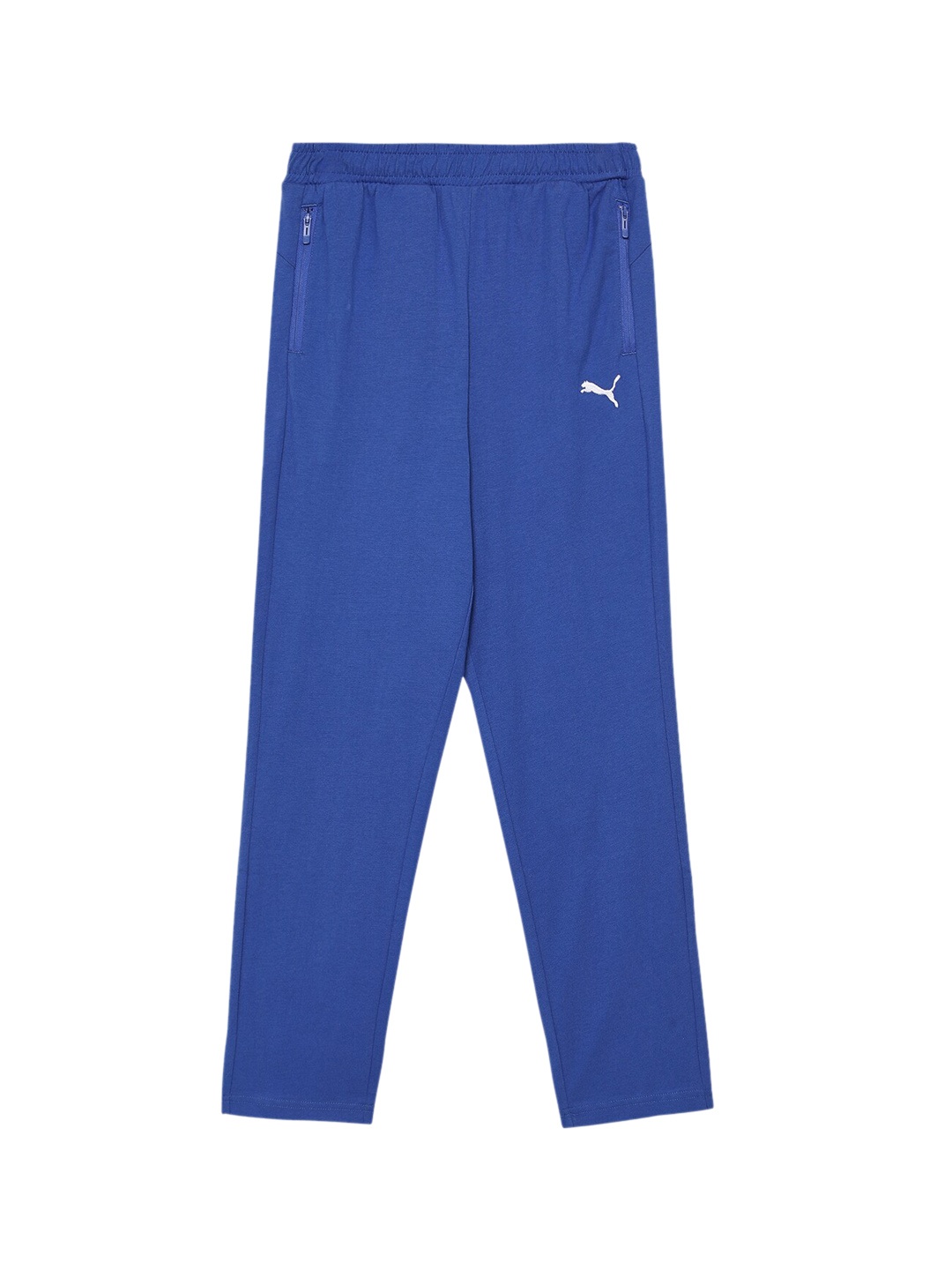 

Puma Boys Zippered Jersey Cotton Track Pants, Blue