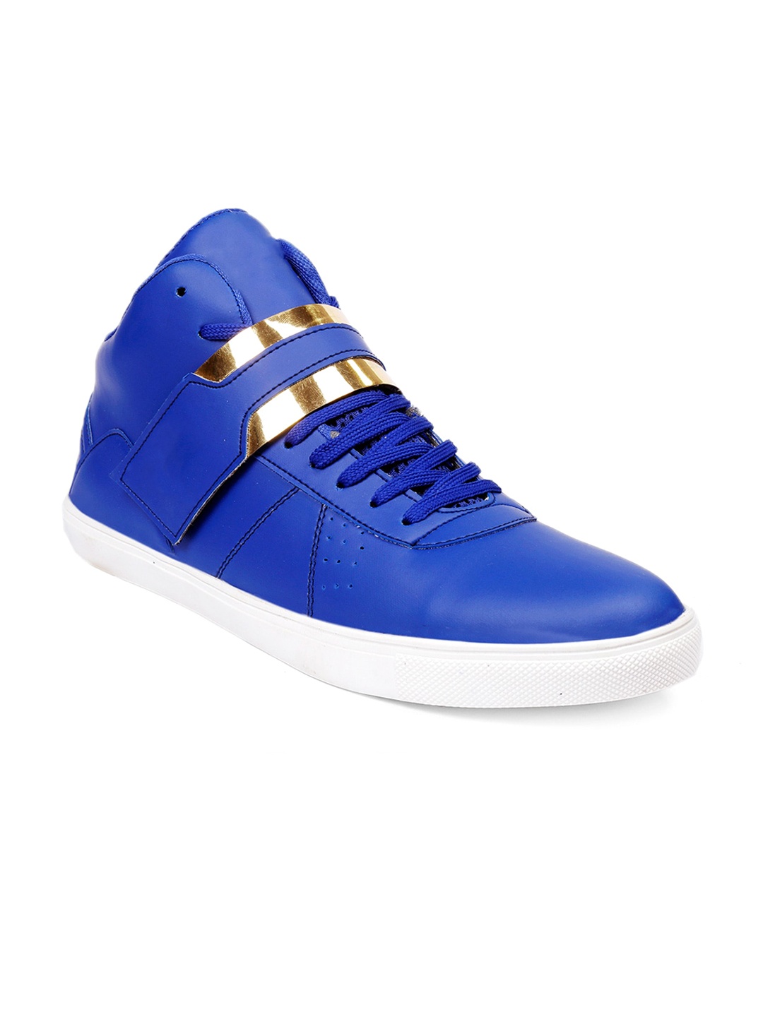 

The Roadster Lifestyle Co. Men Blue & White Lightweight Skates Street Sneakers