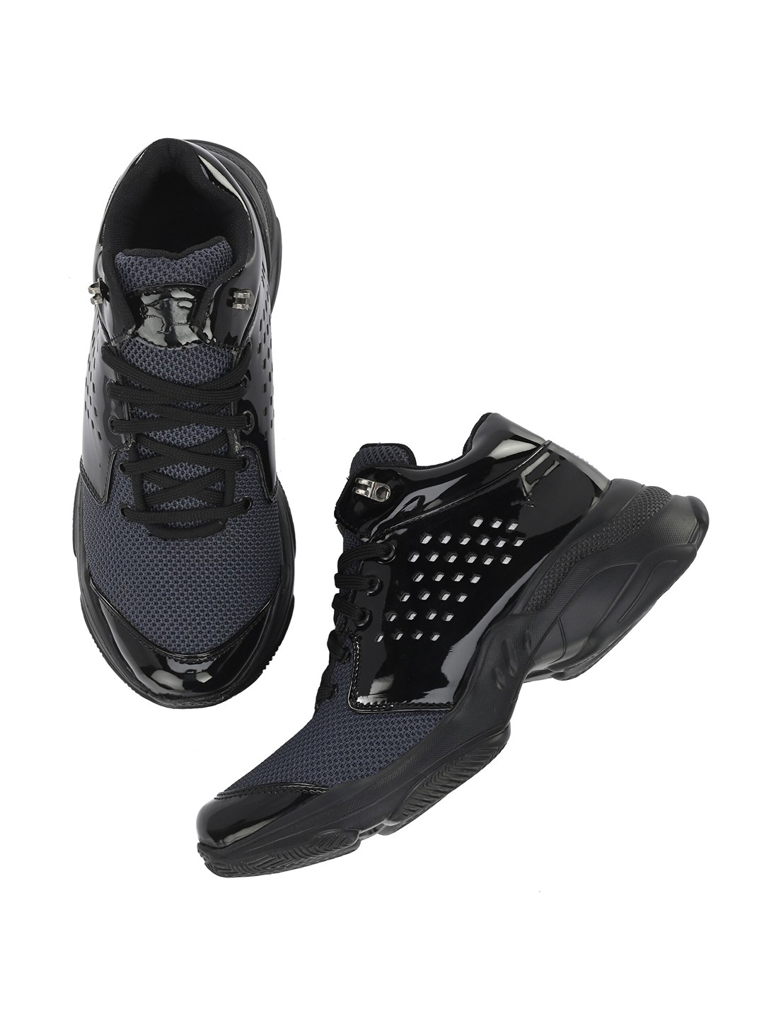 

Vellinto Men NITRO Mesh Lightweight Running Shoes, Navy blue