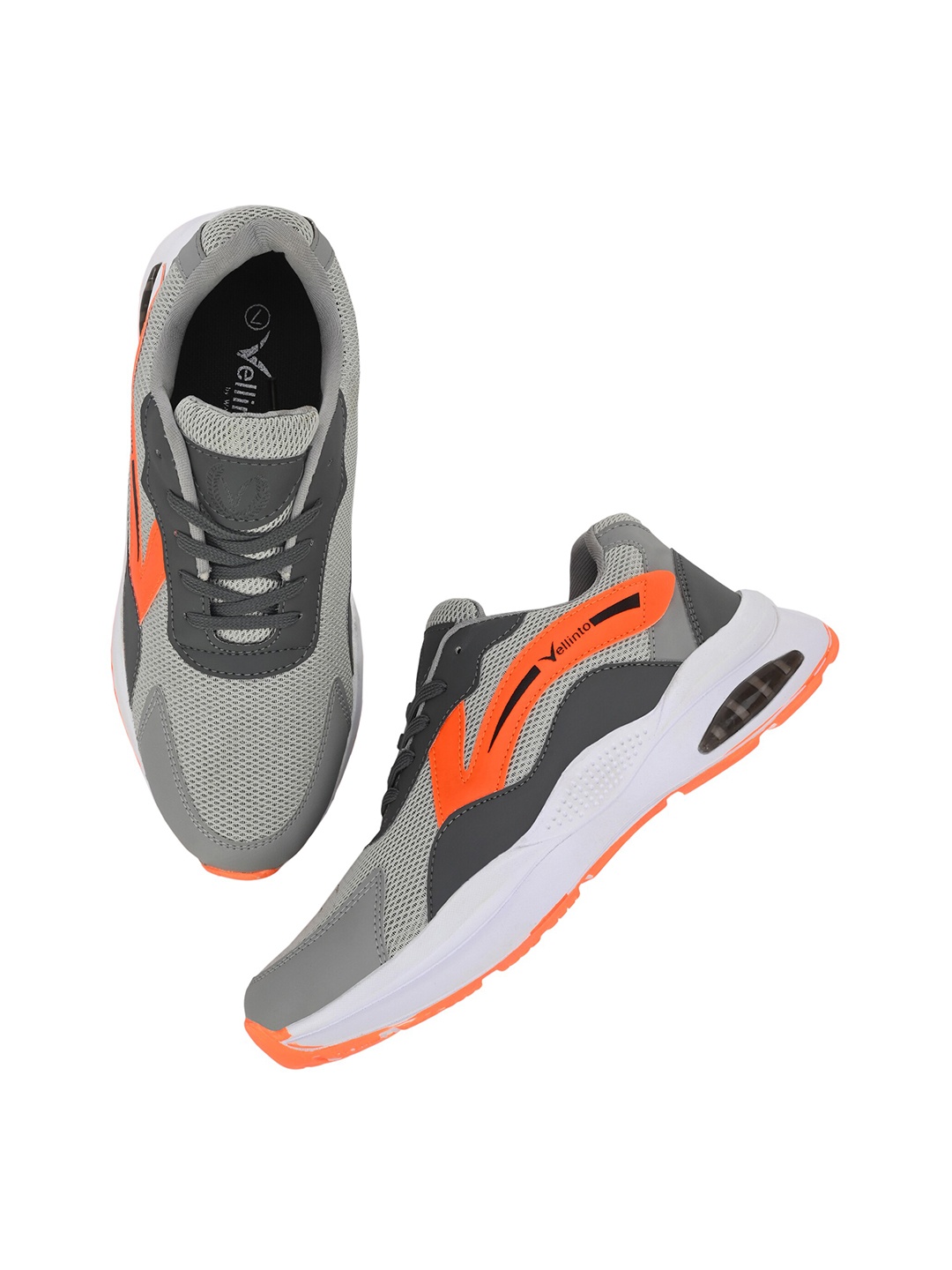 

Vellinto Men BLADE Mesh Lightweight Running Shoes, Grey