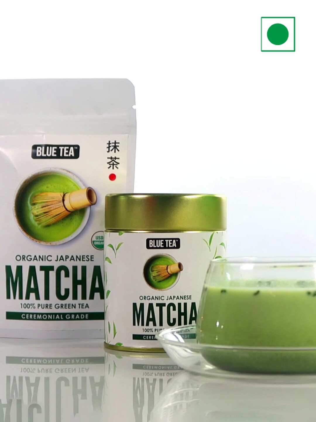 

BLUE TEA Organic Japanese Matcha Green Tea Powder 50 g