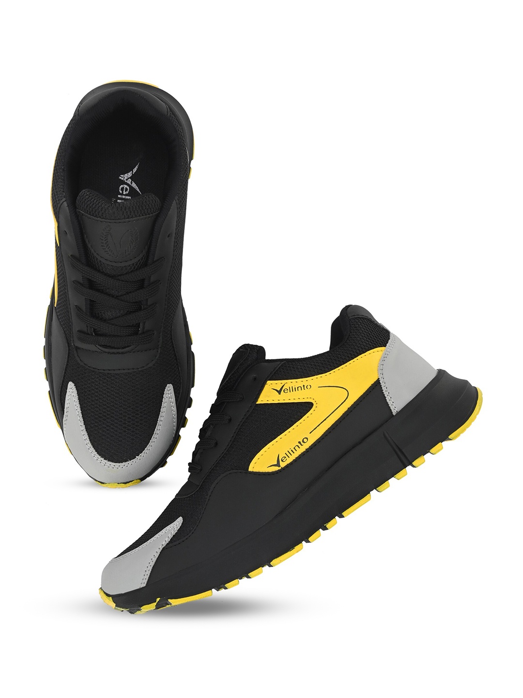 

Vellinto Men JOYSOME Mesh Lightweight Running Shoes, Black