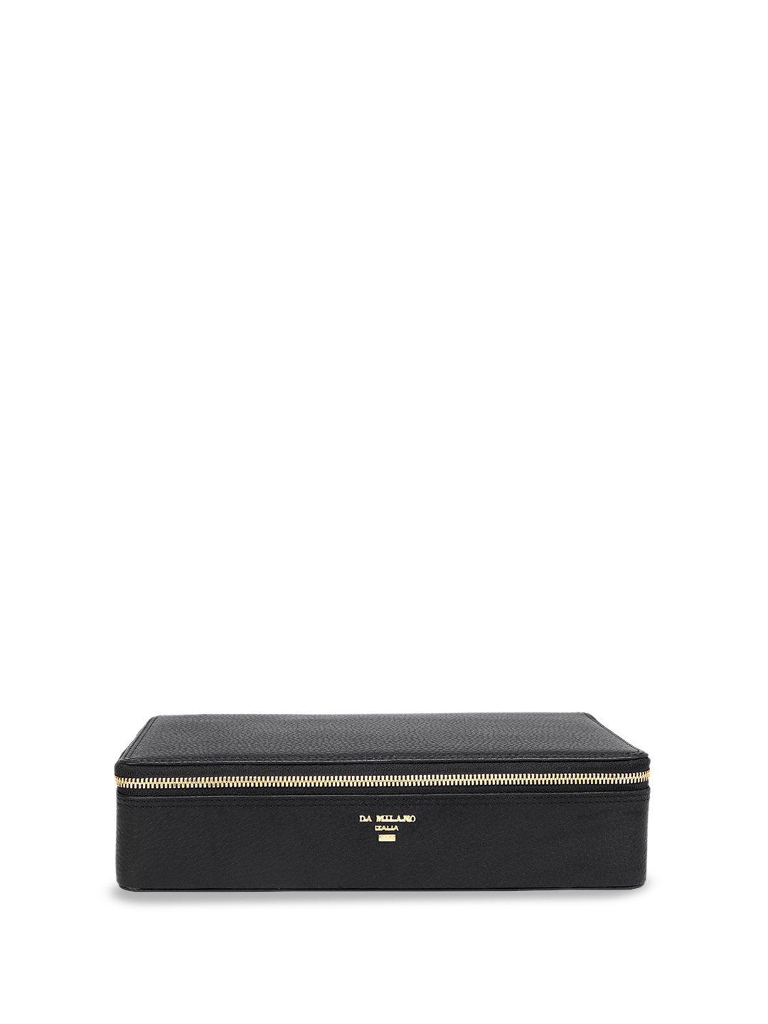 

Da Milano Leather Jewellery Organiser, Black