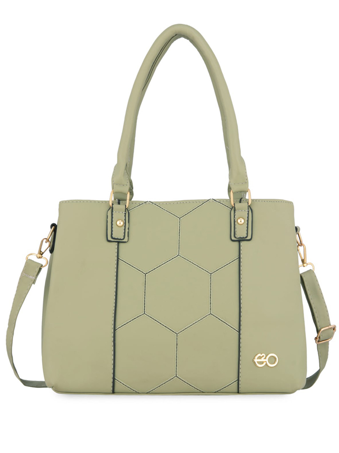 

E2O Structured Handheld Bag, Green