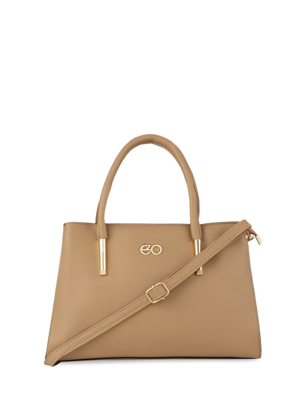 

E2O PU Shopper Handheld Bag, Khaki