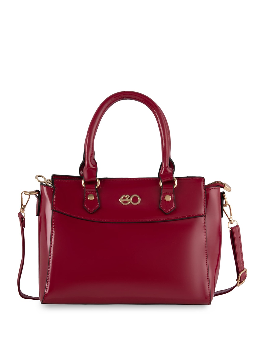 

E2O PU Structured Handheld Bag, Red