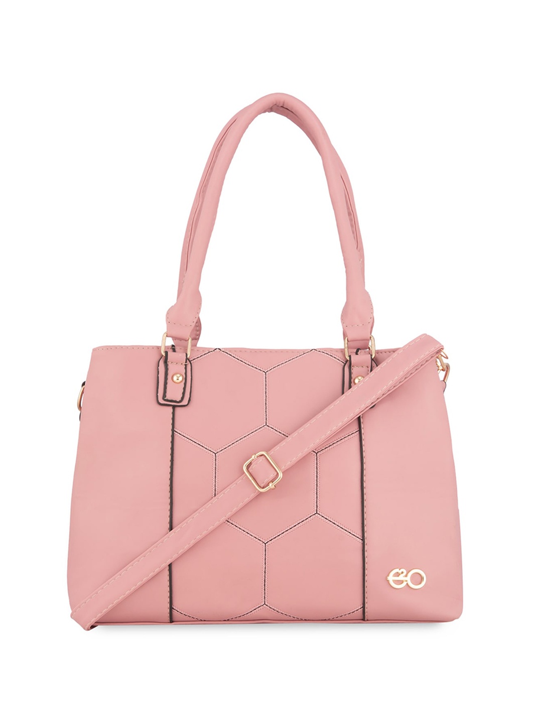 

E2O PU Structured Handheld Bag, Pink