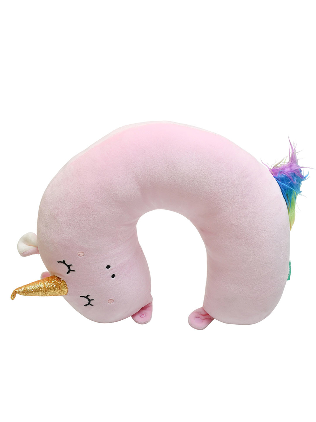 

MUMUSO U-Shaped Neck Travel Pillow, Pink