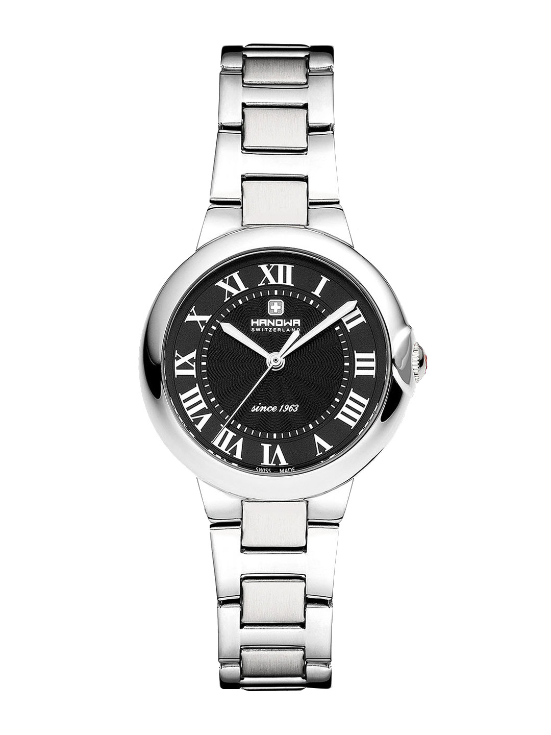 

Hanowa Ascona Women Stainless Steel Bracelet Style Straps Analogue Watch HAWLG0001501, Black