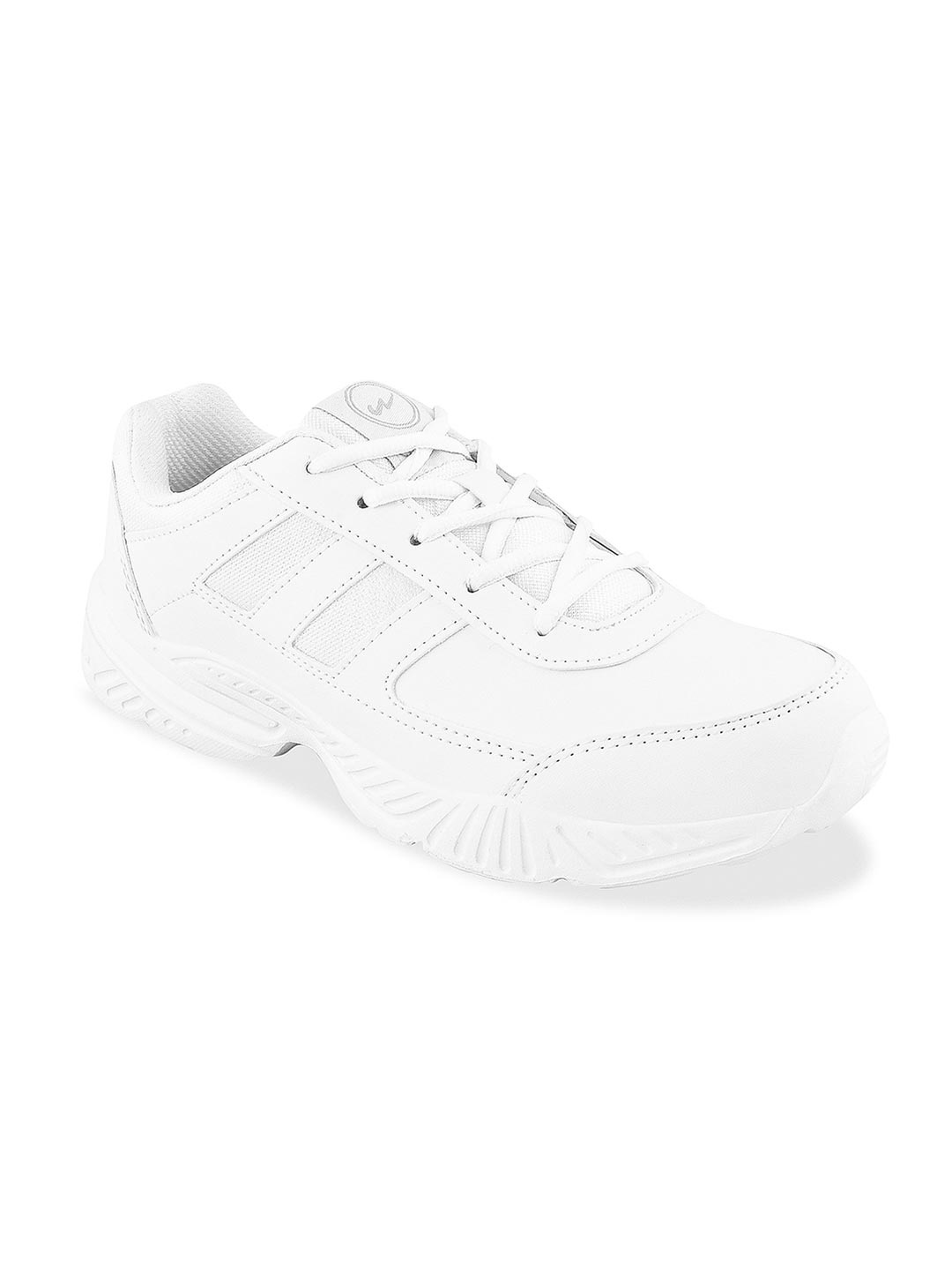 

Campus Men Textured Lace-Up Sneakers, White