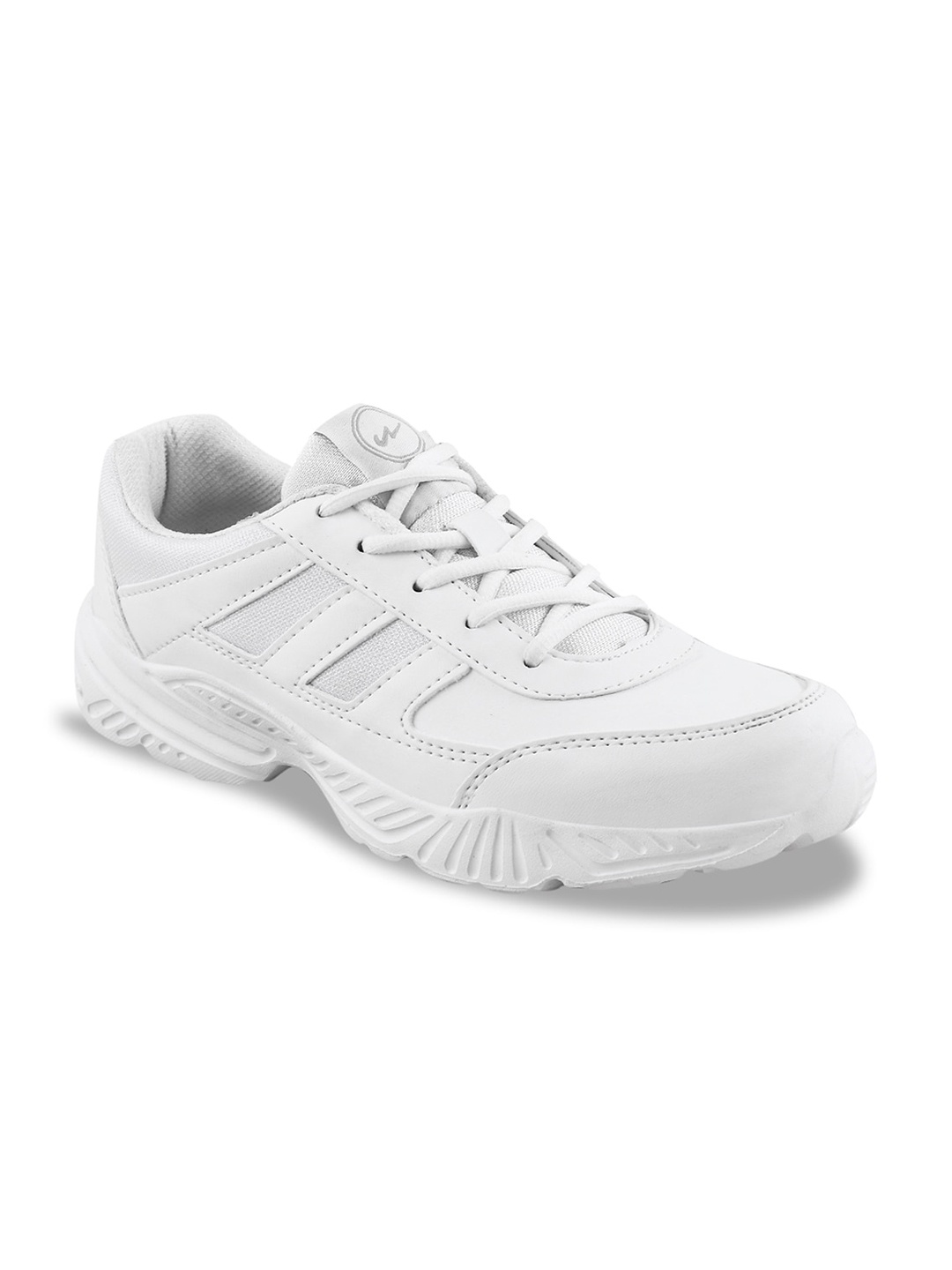 

Campus Kids Textured School Sneakers, White