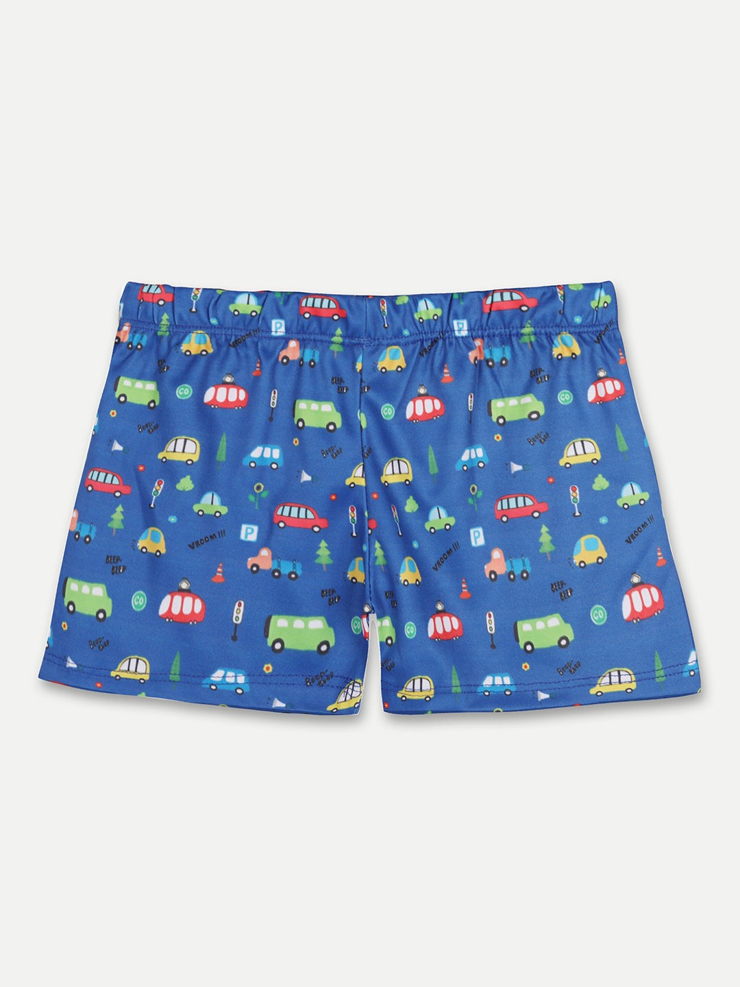 

BAESD Kids Conversational Printed Swim Shorts, Blue
