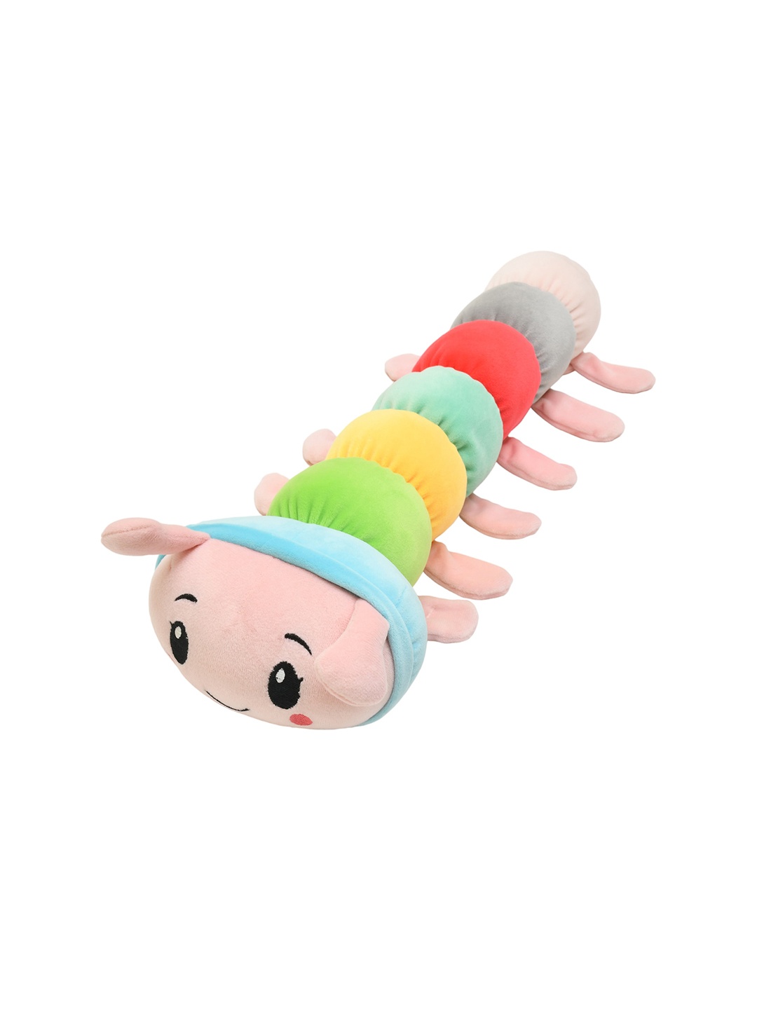 

MUMUSO Kids Caterpillar Plush Toy, Pink